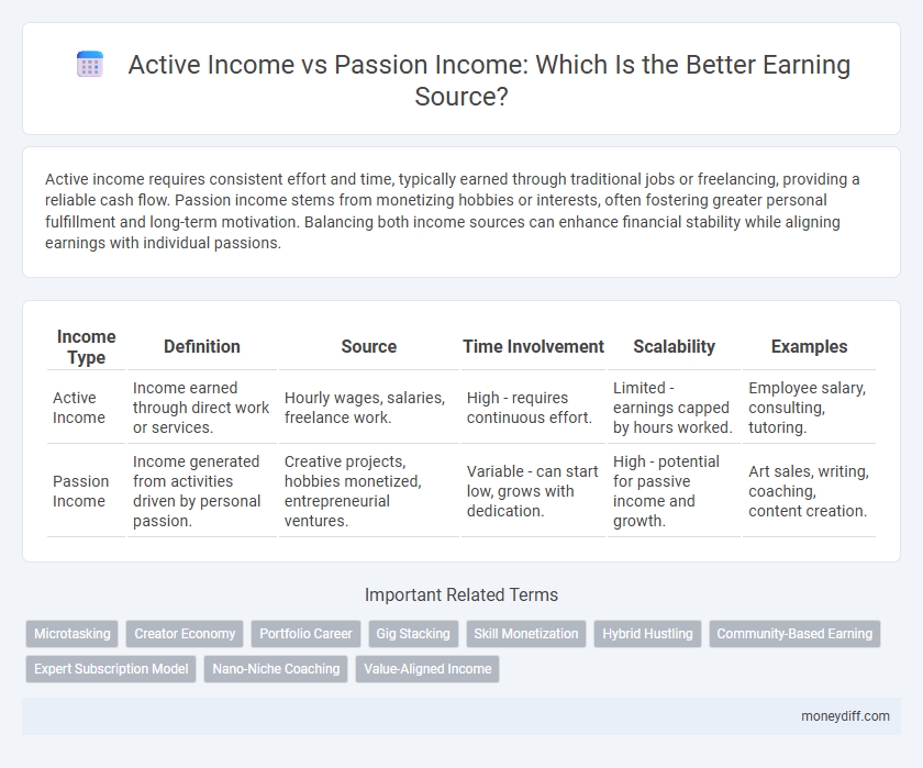 Active Income vs Passion Income: Which Is the Better Earning Source?