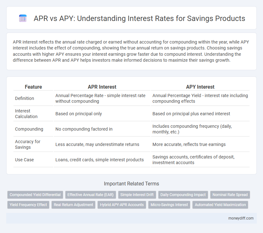 APR vs APY: Understanding Interest Rates for Savings Products