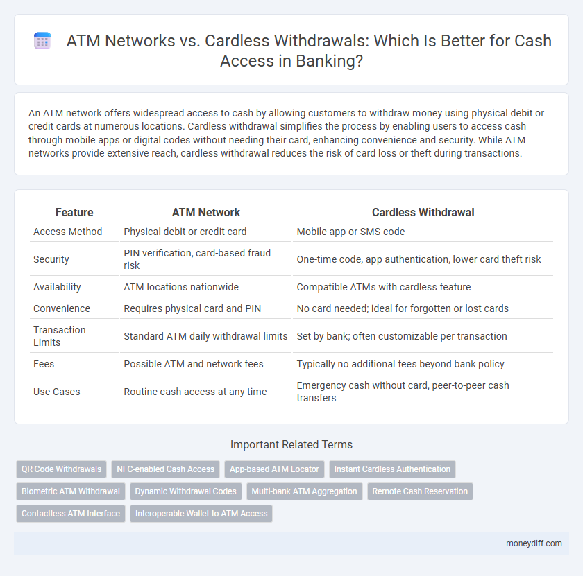 ATM Networks vs. Cardless Withdrawals: Which Is Better for Cash Access in Banking?