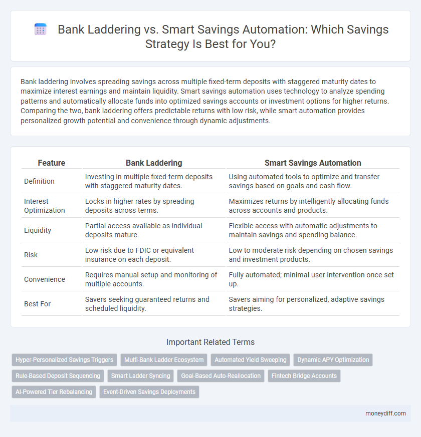 Bank Laddering vs. Smart Savings Automation: Which Savings Strategy Is Best for You?