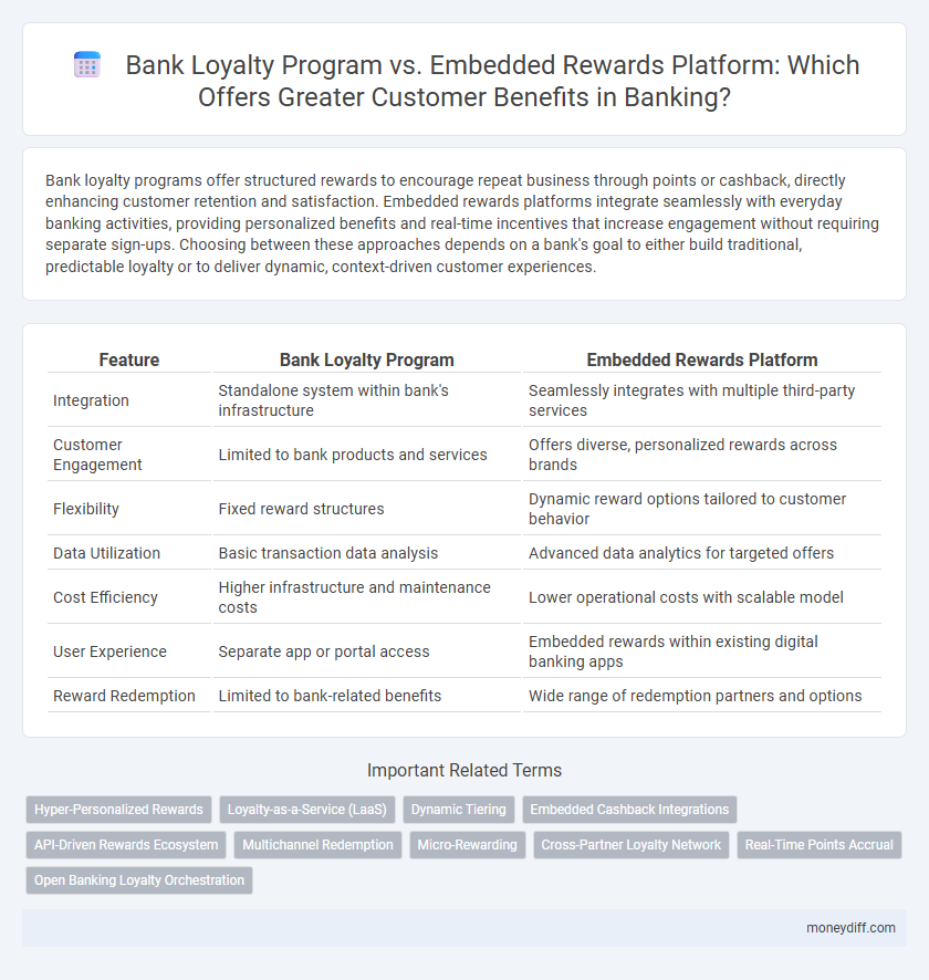 Bank Loyalty Program vs. Embedded Rewards Platform: Which Offers Greater Customer Benefits in Banking?