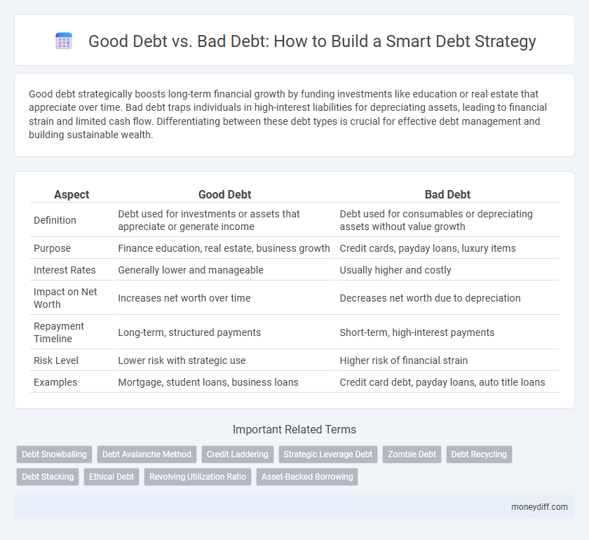 Good Debt vs. Bad Debt: How to Build a Smart Debt Strategy