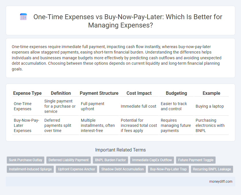 One-Time Expenses vs Buy-Now-Pay-Later: Which Is Better for Managing Expenses?