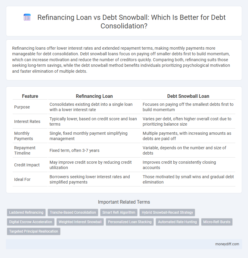 Refinancing Loan vs Debt Snowball: Which Is Better for Debt Consolidation?