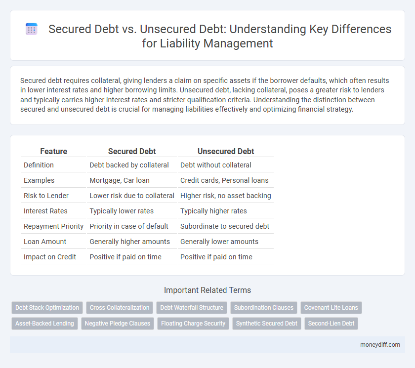 Secured Debt vs. Unsecured Debt: Understanding Key Differences for Liability Management
