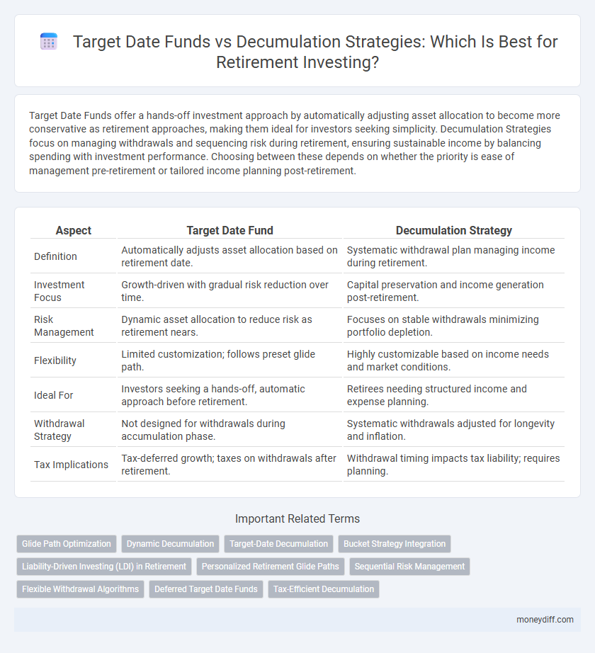 Target Date Funds vs Decumulation Strategies: Which Is Best for Retirement Investing?