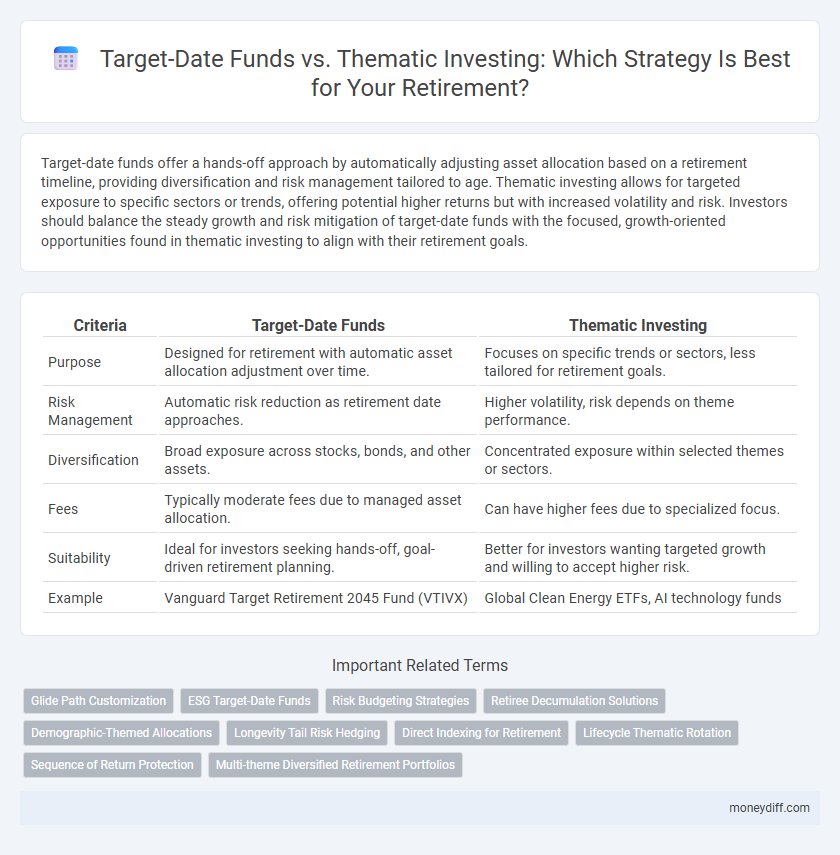 Target-Date Funds vs. Thematic Investing: Which Strategy Is Best for Your Retirement?