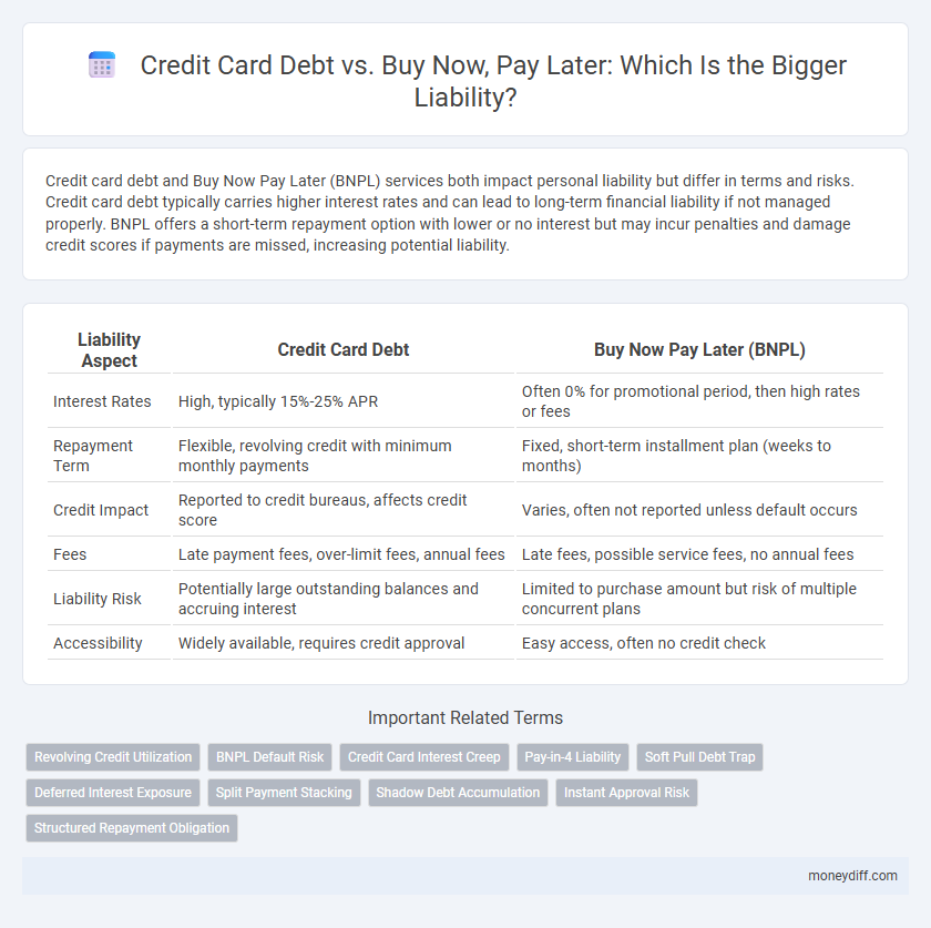 Credit Card Debt vs. Buy Now, Pay Later: Which Is the Bigger Liability?