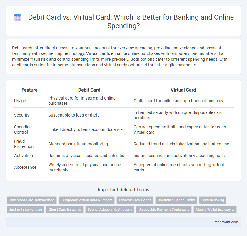 Debit Card vs. Virtual Card: Which Is Better for Banking and Online Spending?