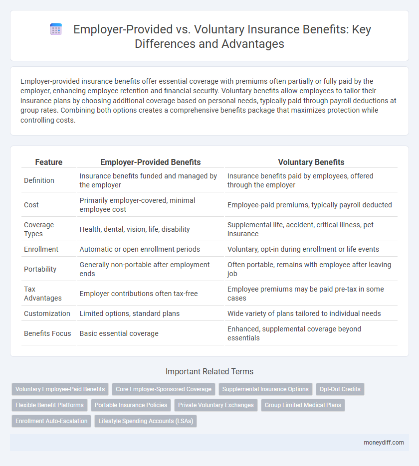 Employer-Provided vs. Voluntary Insurance Benefits: Key Differences and Advantages