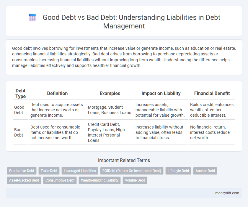 Good Debt vs Bad Debt: Understanding Liabilities in Debt Management