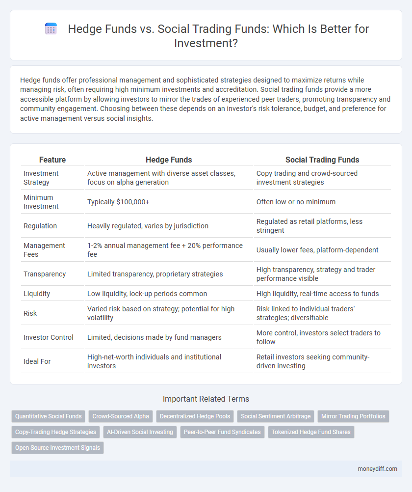 Hedge Funds vs. Social Trading Funds: Which Is Better for Investment?