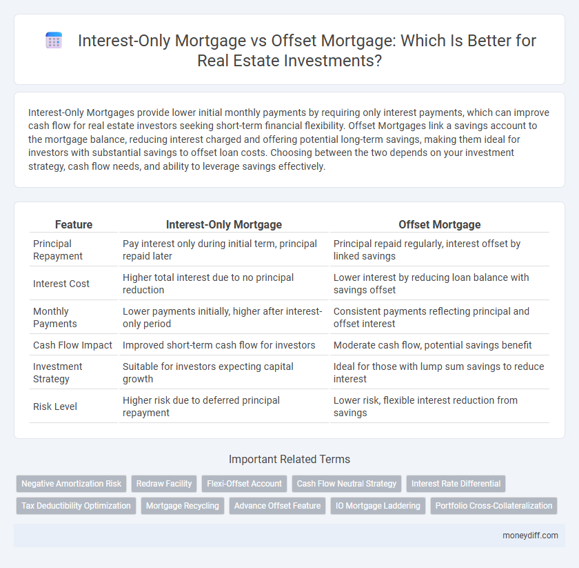 Interest-Only Mortgage vs Offset Mortgage: Which Is Better for Real Estate Investments?