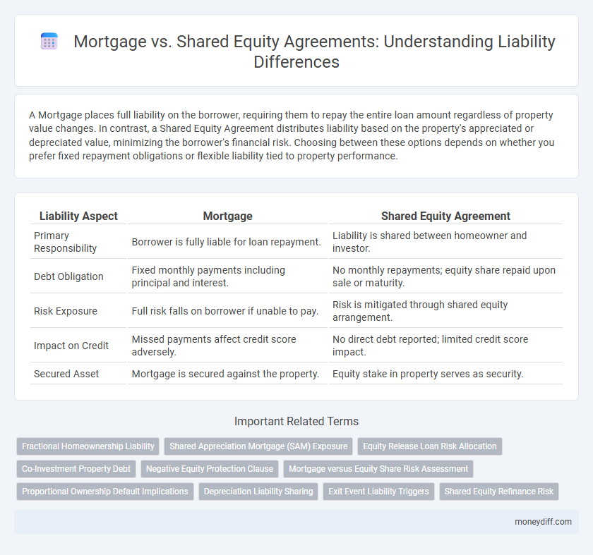 Mortgage vs. Shared Equity Agreements: Understanding Liability Differences