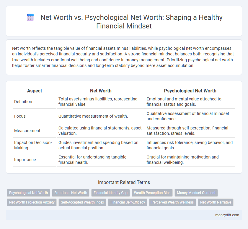 Net Worth vs. Psychological Net Worth: Shaping a Healthy Financial Mindset