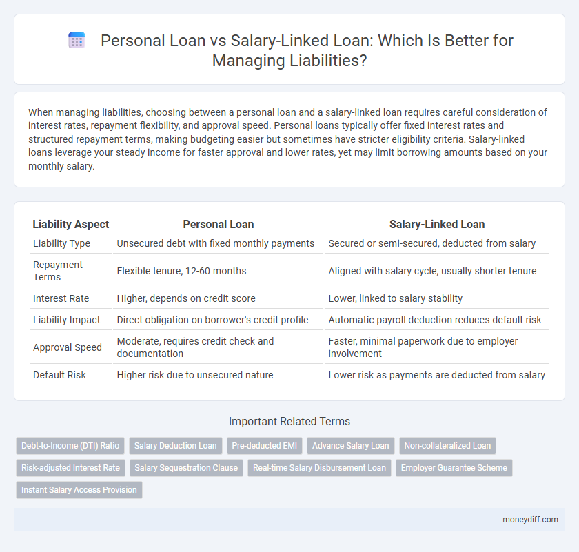Personal Loan vs Salary-Linked Loan: Which Is Better for Managing Liabilities?