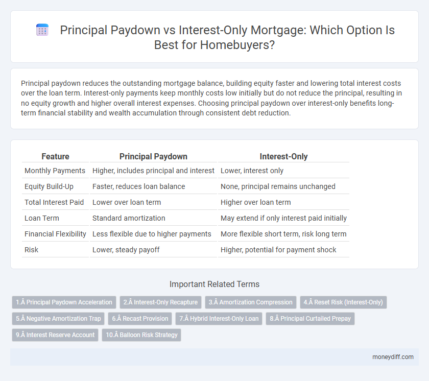 Principal Paydown vs Interest-Only Mortgage: Which Option Is Best for Homebuyers?