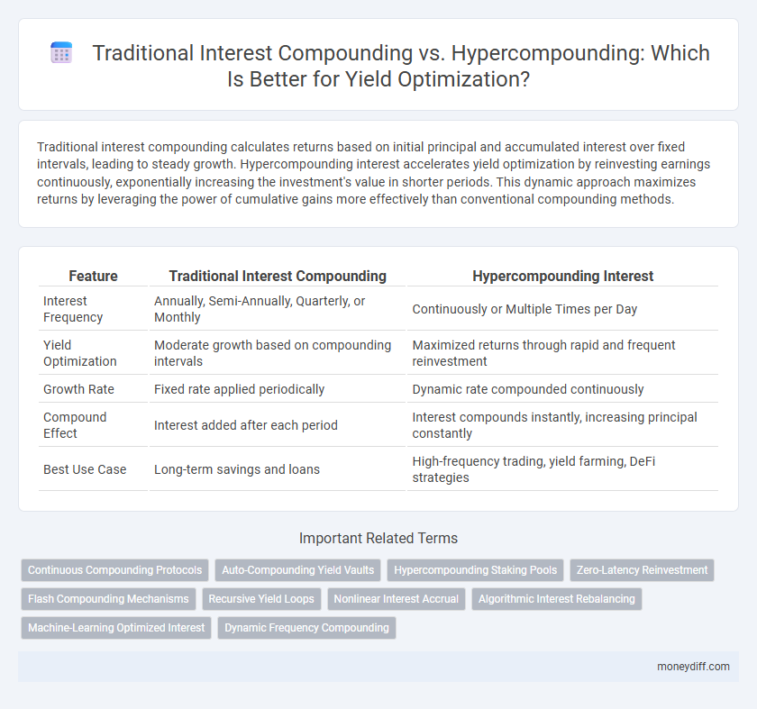 Traditional Interest Compounding vs. Hypercompounding: Which Is Better for Yield Optimization?