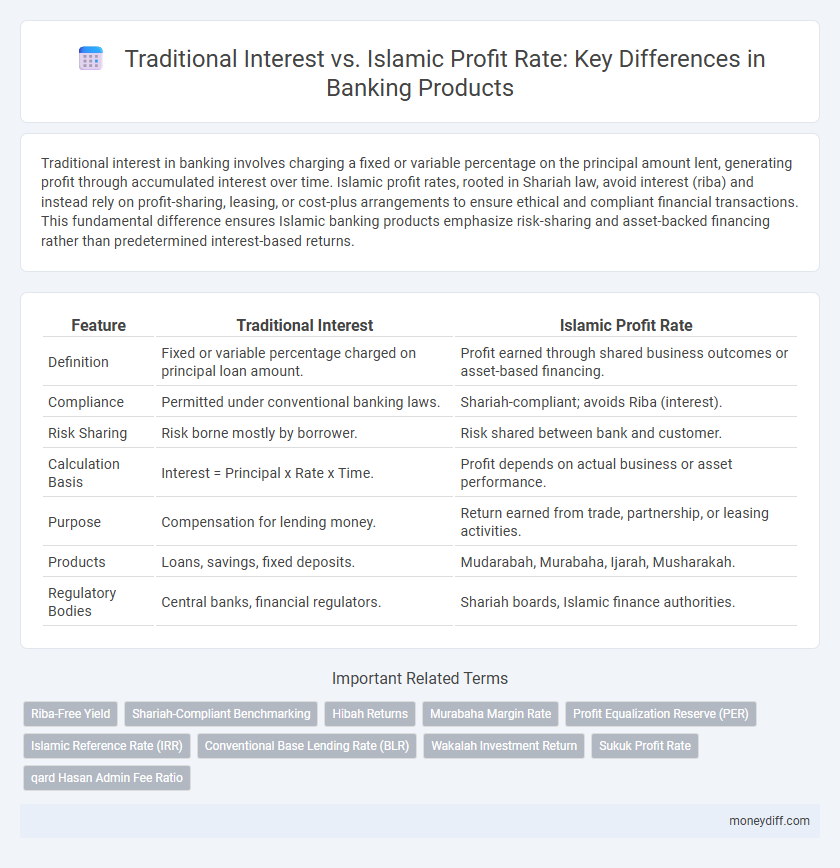 Traditional Interest vs. Islamic Profit Rate: Key Differences in Banking Products