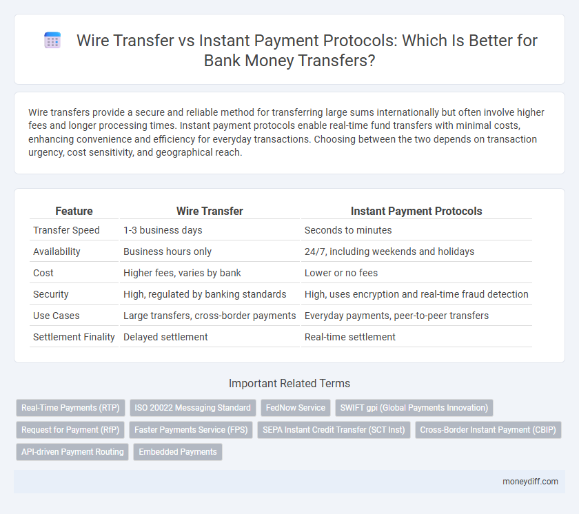 Wire Transfer vs Instant Payment Protocols: Which Is Better for Bank Money Transfers?