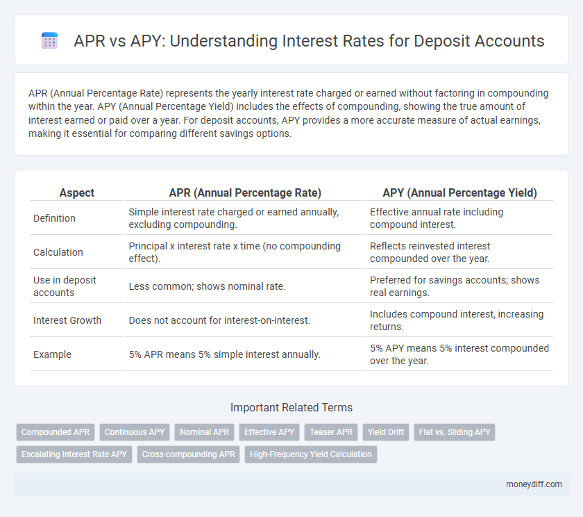 APR vs APY: Understanding Interest Rates for Deposit Accounts