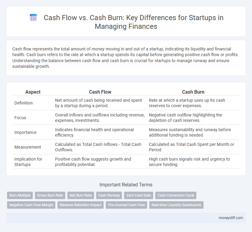 Cash Flow vs. Cash Burn: Key Differences for Startups in Managing Finances