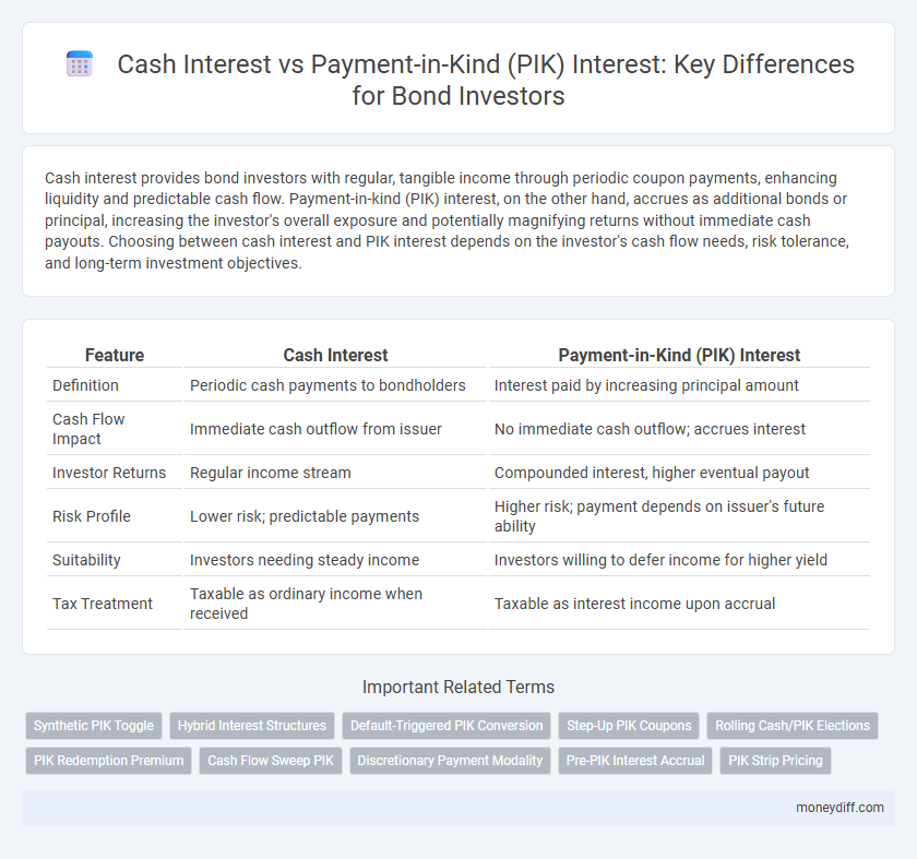 Cash Interest vs Payment-in-Kind (PIK) Interest: Key Differences for Bond Investors
