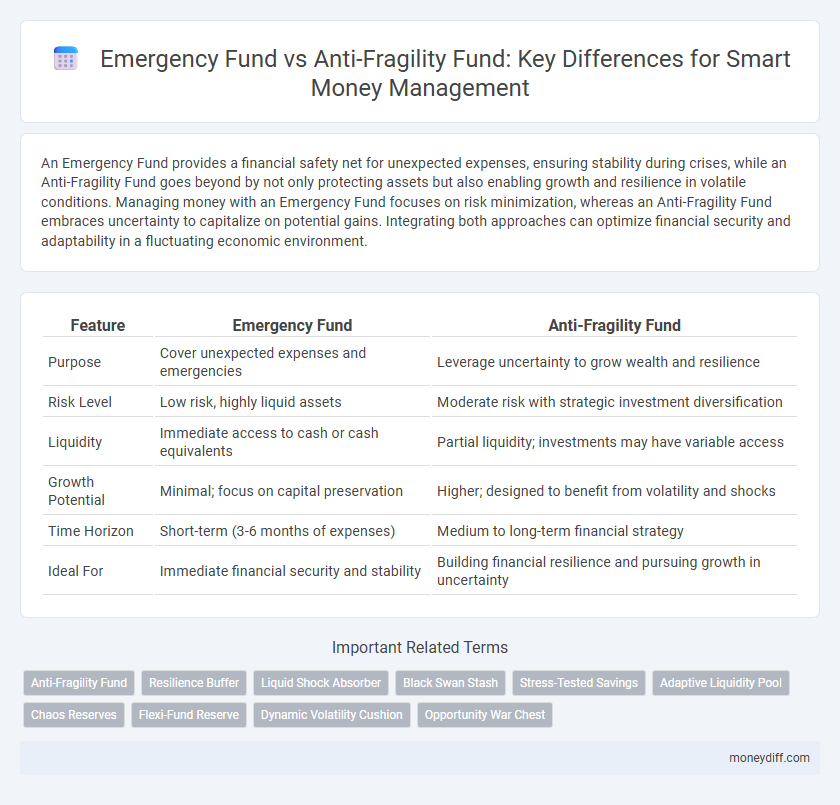 Emergency Fund vs Anti-Fragility Fund: Key Differences for Smart Money Management