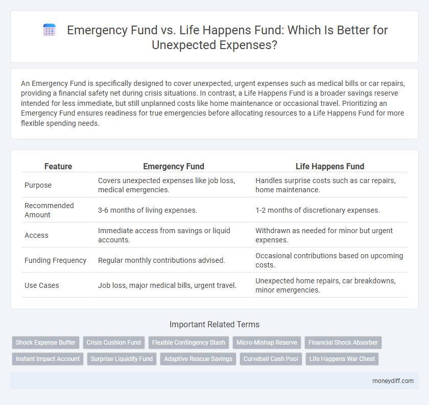 Emergency Fund vs. Life Happens Fund: Which Is Better for Unexpected Expenses?
