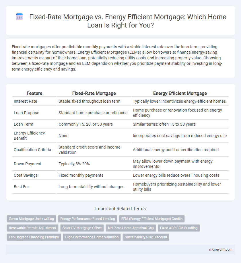 Fixed-Rate Mortgage vs. Energy Efficient Mortgage: Which Home Loan Is Right for You?