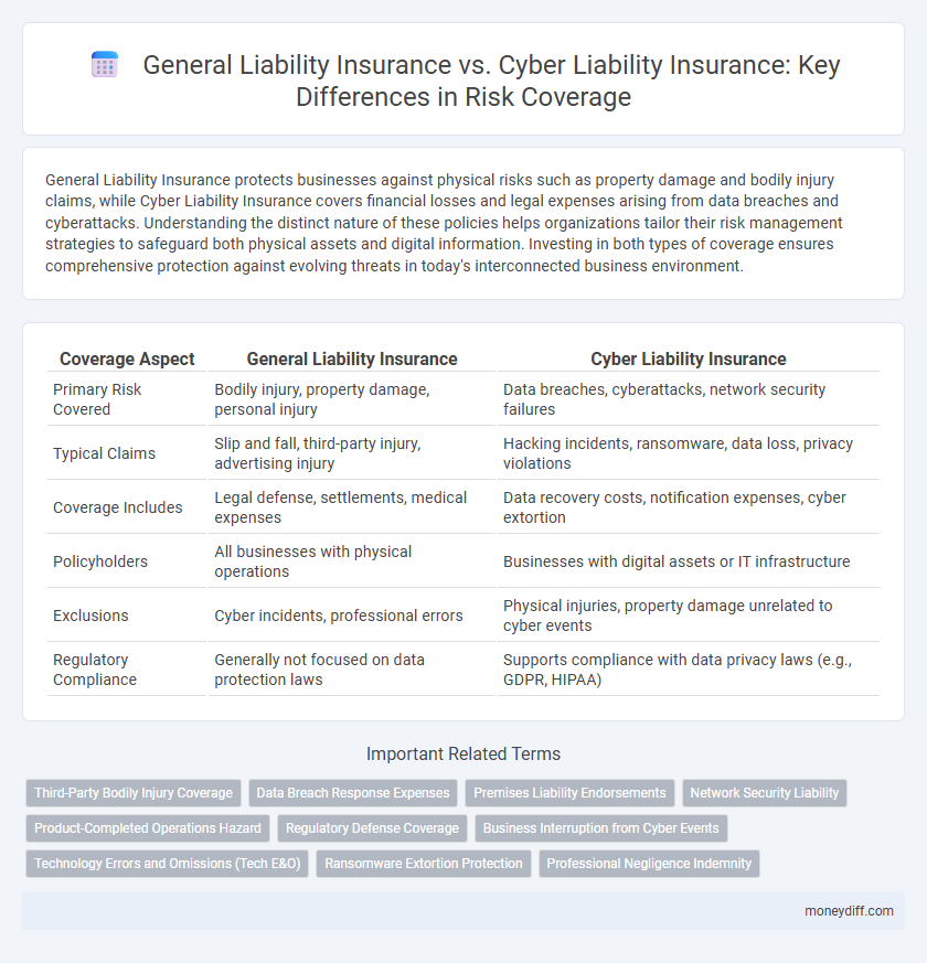 General Liability Insurance vs. Cyber Liability Insurance: Key Differences in Risk Coverage