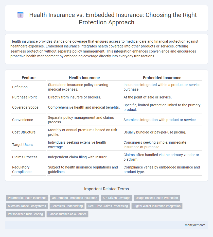 Health Insurance vs. Embedded Insurance: Choosing the Right Protection Approach