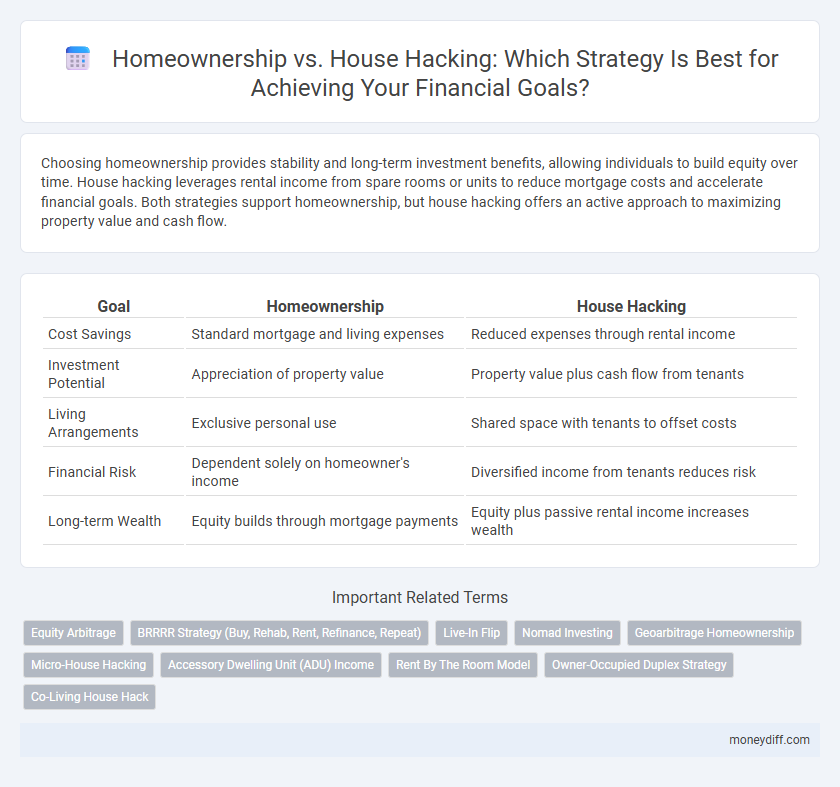 Homeownership vs. House Hacking: Which Strategy Is Best for Achieving Your Financial Goals?