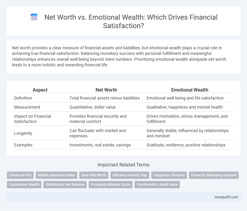 Net Worth vs. Emotional Wealth: Which Drives Financial Satisfaction?