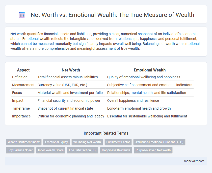 Net Worth vs. Emotional Wealth: The True Measure of Wealth