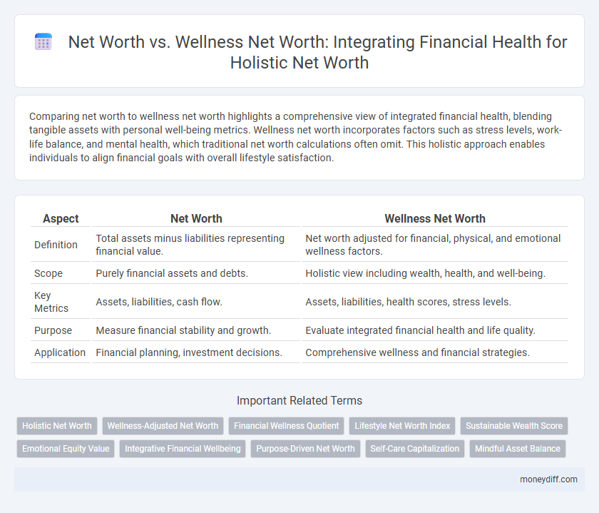 Net Worth vs. Wellness Net Worth: Integrating Financial Health for Holistic Net Worth