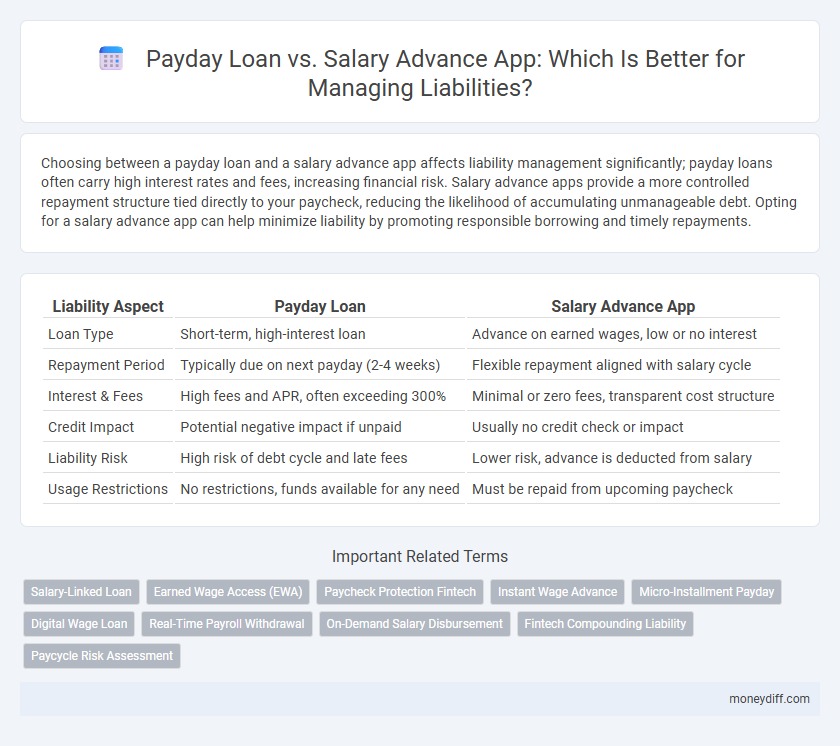 Payday Loan vs. Salary Advance App: Which Is Better for Managing Liabilities?