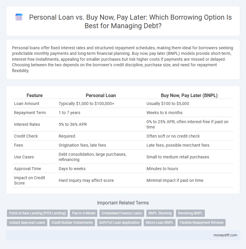 Personal Loan vs. Buy Now, Pay Later: Which Borrowing Option Is Best for Managing Debt?