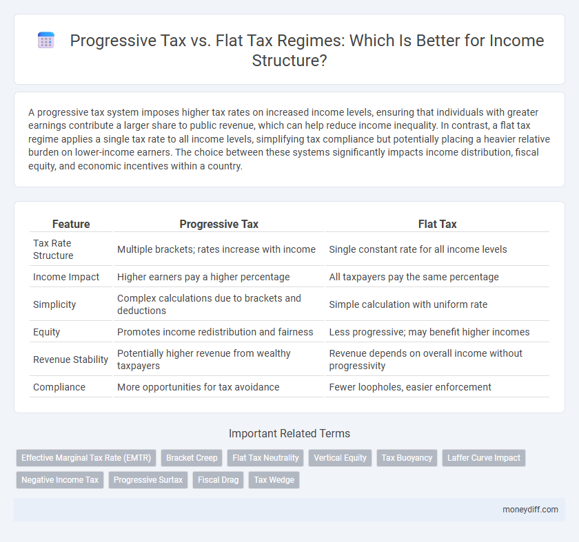 Progressive Tax vs. Flat Tax Regimes: Which Is Better for Income Structure?