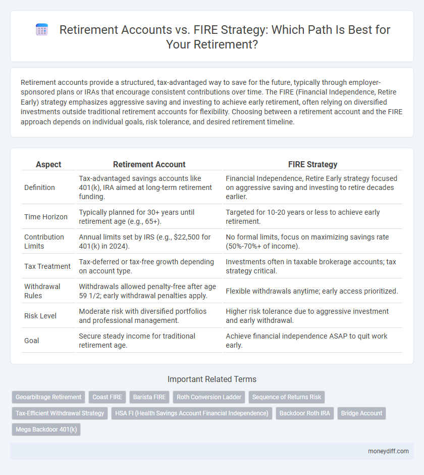 Retirement Accounts vs. FIRE Strategy: Which Path Is Best for Your Retirement?