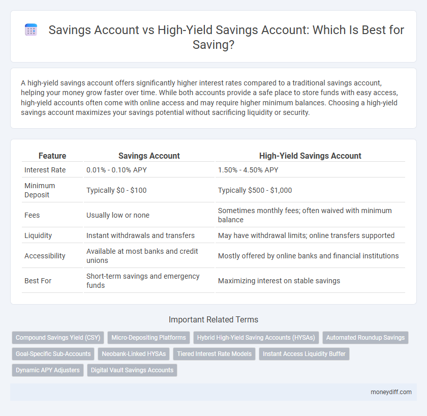 Savings Account vs High-Yield Savings Account: Which Is Best for Saving?