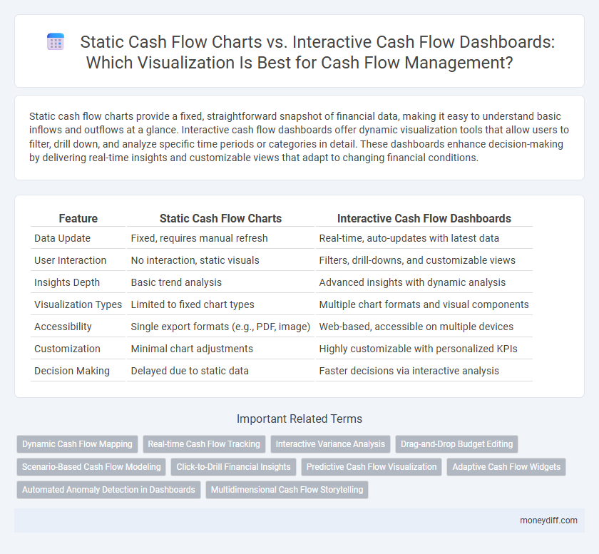Static Cash Flow Charts vs. Interactive Cash Flow Dashboards: Which Visualization Is Best for Cash Flow Management?