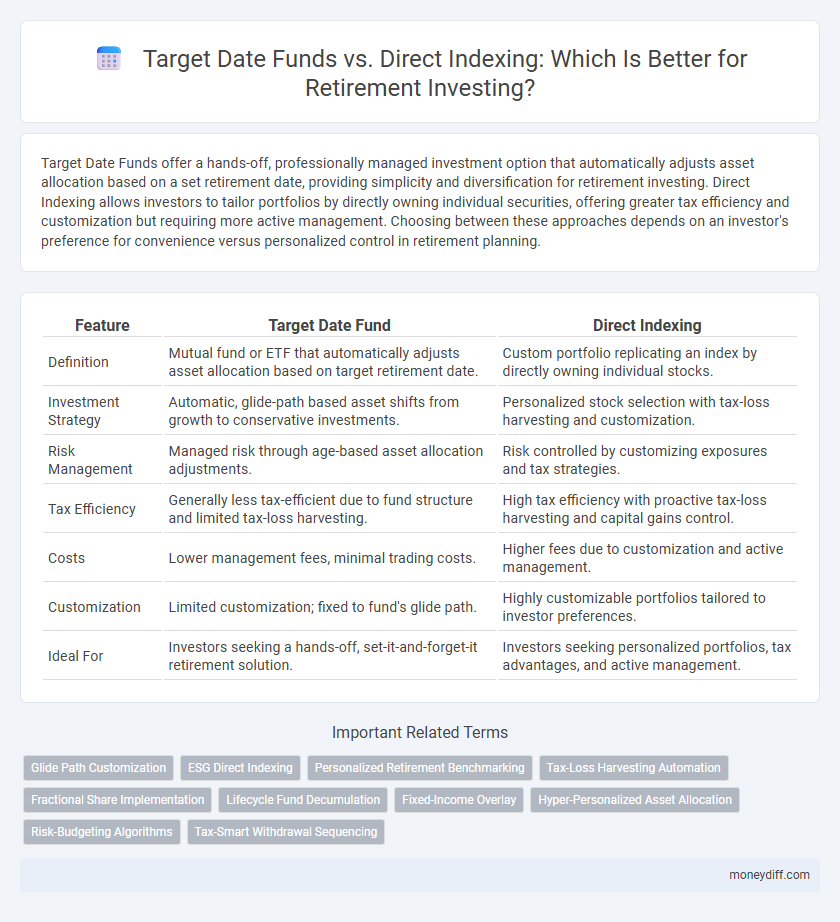 Target Date Funds vs. Direct Indexing: Which Is Better for Retirement Investing?