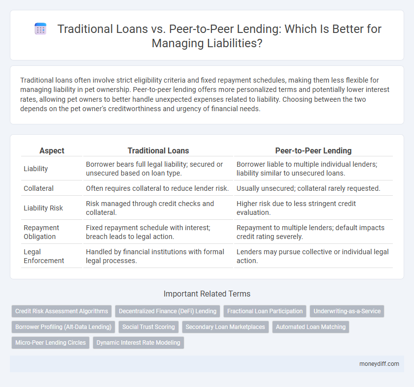 Traditional Loans vs. Peer-to-Peer Lending: Which Is Better for Managing Liabilities?