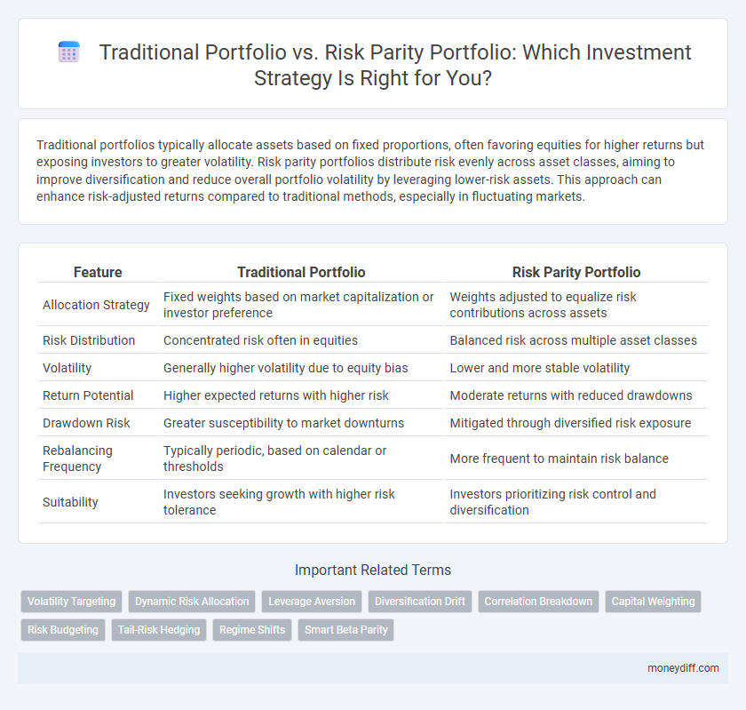 Traditional Portfolio vs. Risk Parity Portfolio: Which Investment Strategy Is Right for You?