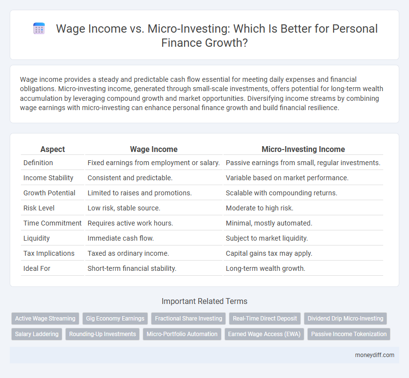 Wage Income vs. Micro-Investing: Which Is Better for Personal Finance Growth?