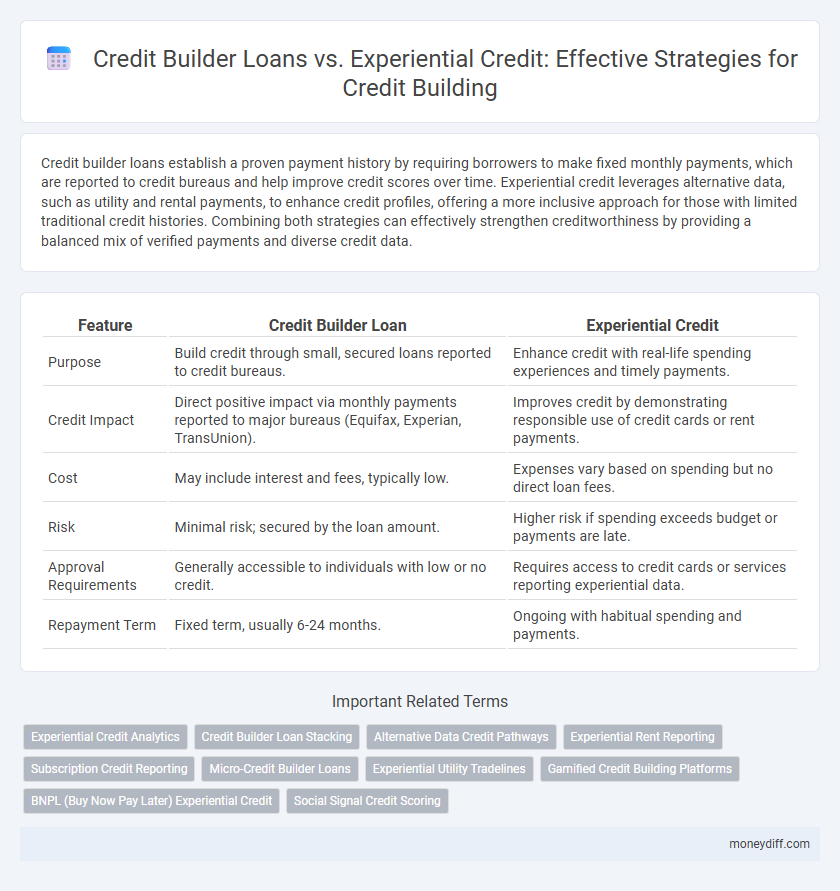 Credit Builder Loans vs. Experiential Credit: Effective Strategies for Credit Building