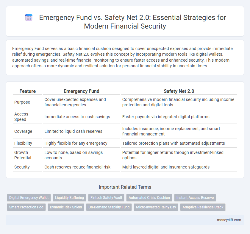 Emergency Fund vs. Safety Net 2.0: Essential Strategies for Modern Financial Security