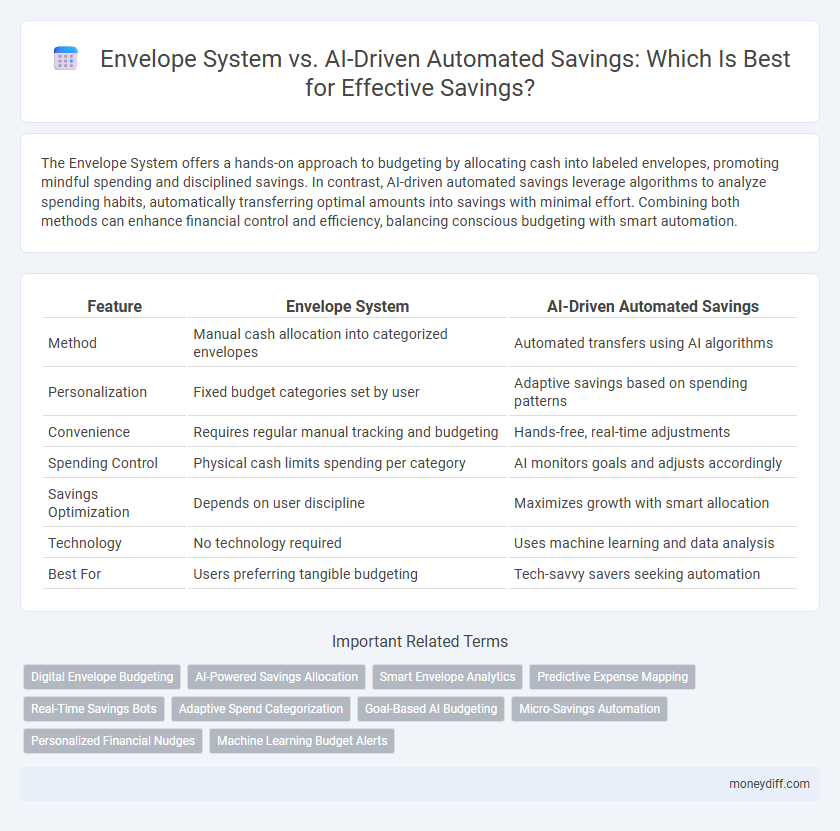 Envelope System vs. AI-Driven Automated Savings: Which Is Best for Effective Savings?