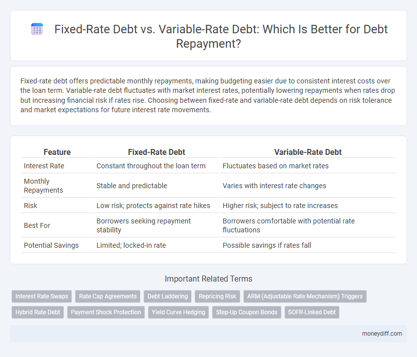 Fixed-Rate Debt vs. Variable-Rate Debt: Which Is Better for Debt Repayment?
